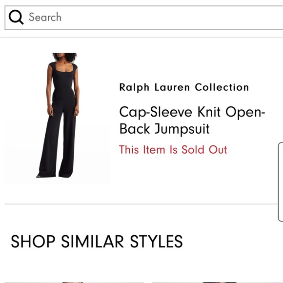 Ralph Lauren Purple Label Cutout Jumpsuit - Picture 3 of 17